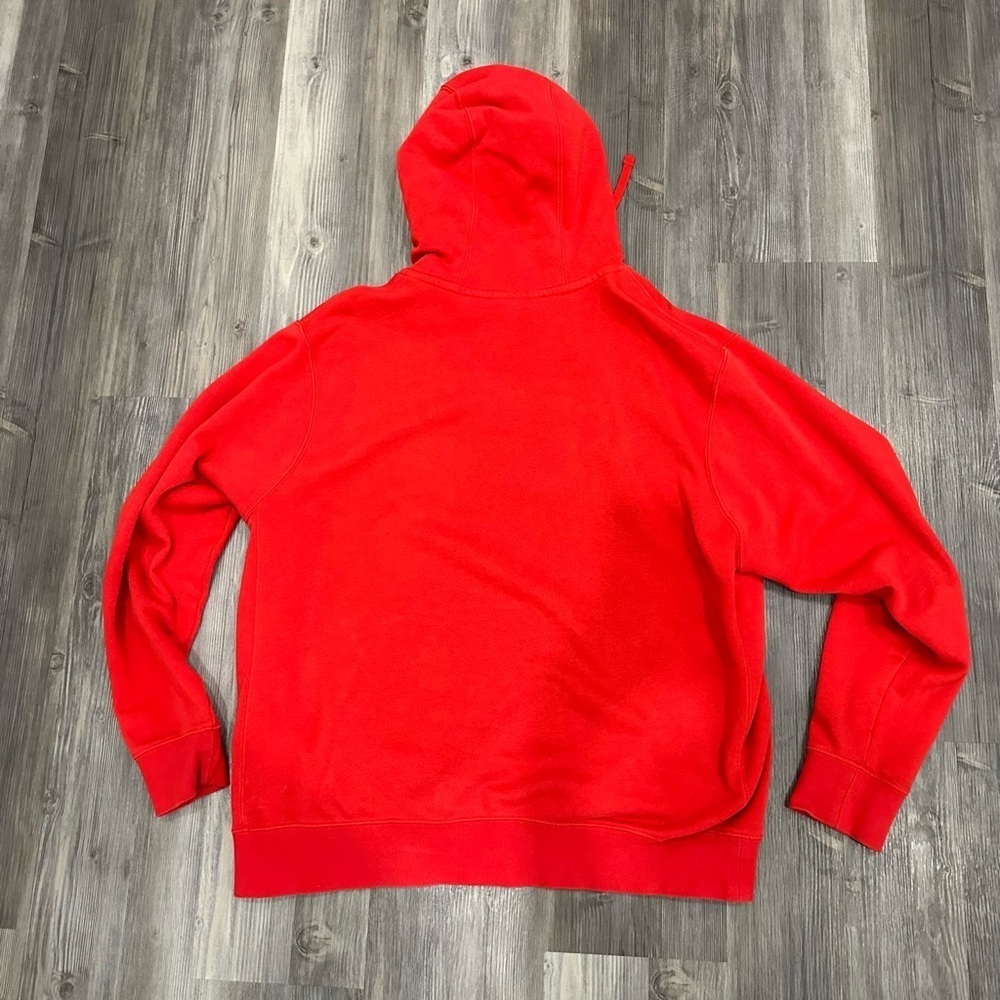 Nike Sportswear Club Men's Pullover Hoodie - Red, Size XL - Picture 4 of 6